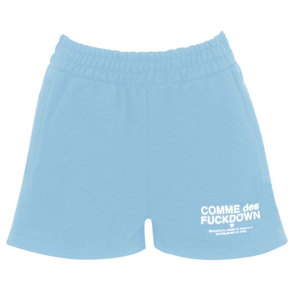 Comme Des Fuckdown Blue Cotton Short