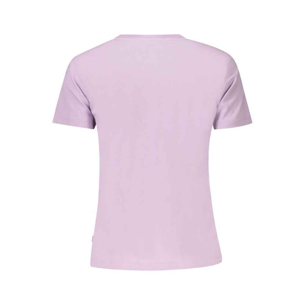 Guess Jeans Purple Cotton Women T-Shirt