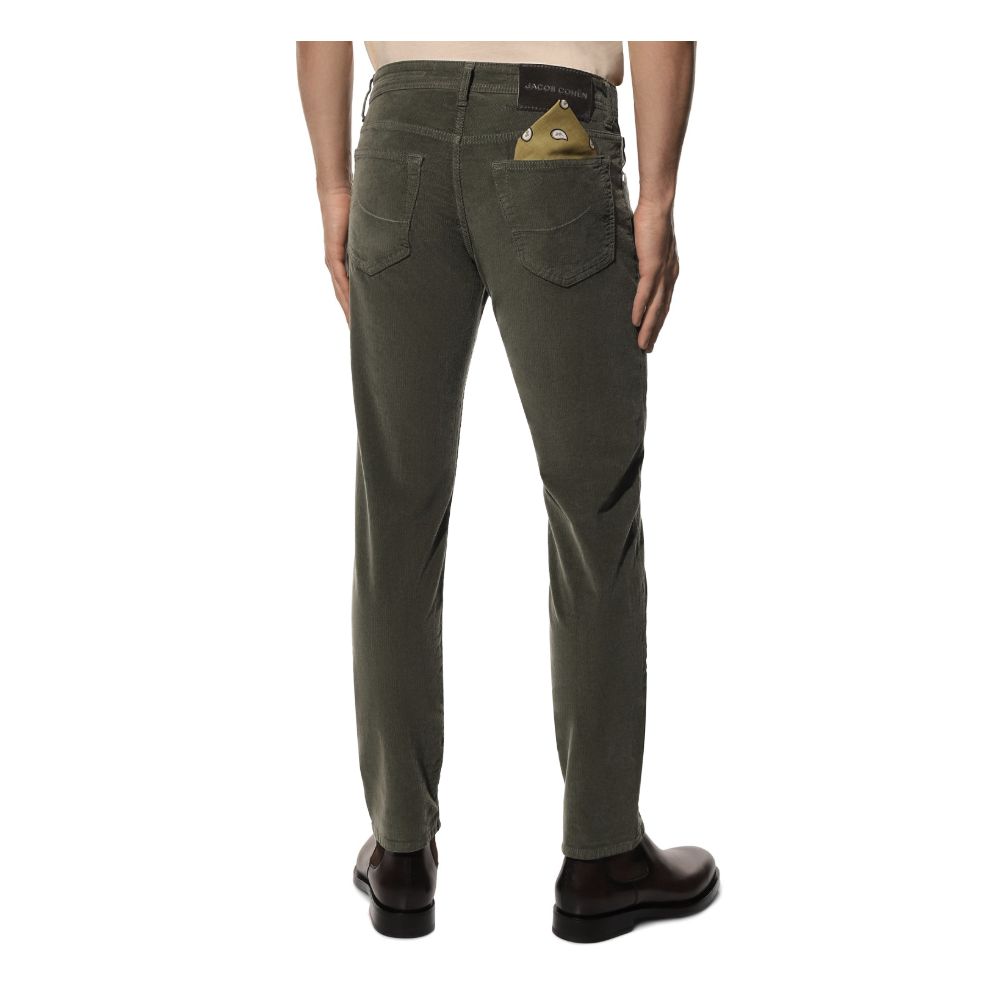 Jacob Cohen Gray Cotton Pant