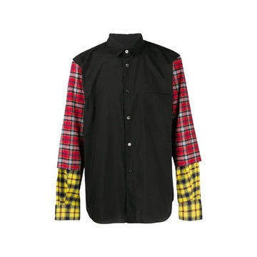قميص بأكمام مربعة من Comme Des Garçons
