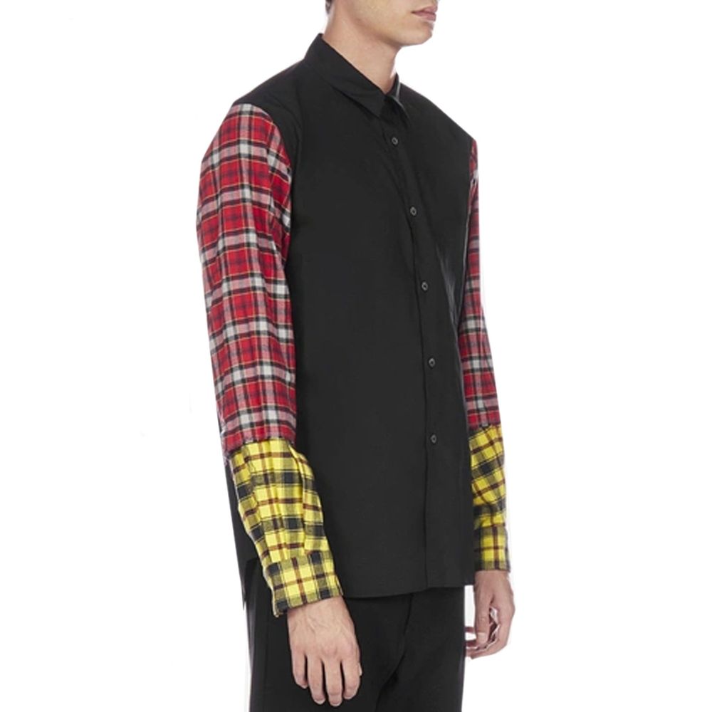 قميص بأكمام مربعة من Comme Des Garçons