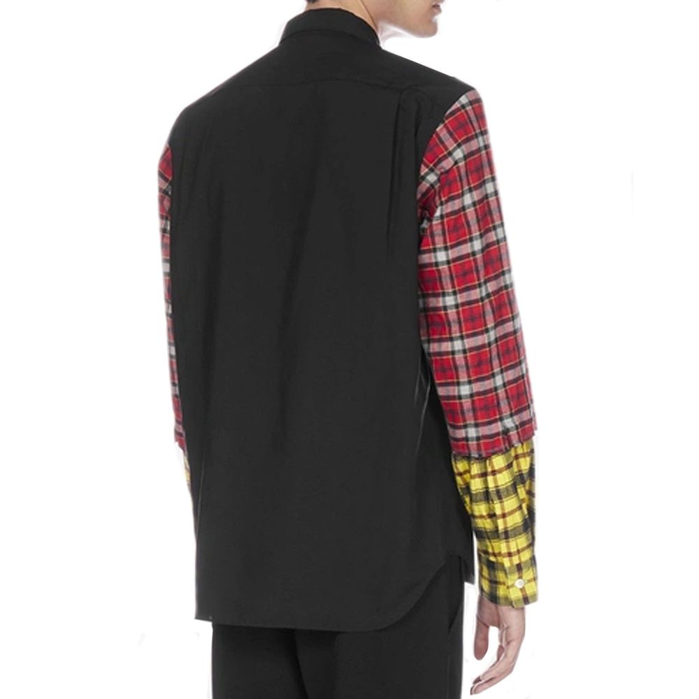 قميص بأكمام مربعة من Comme Des Garçons