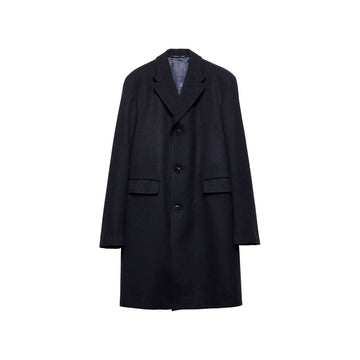Prada Blue Wool Coat