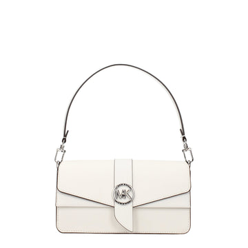 Michael Kors White Leather Handbag