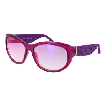 Guess Purple Plastic Sunglasses