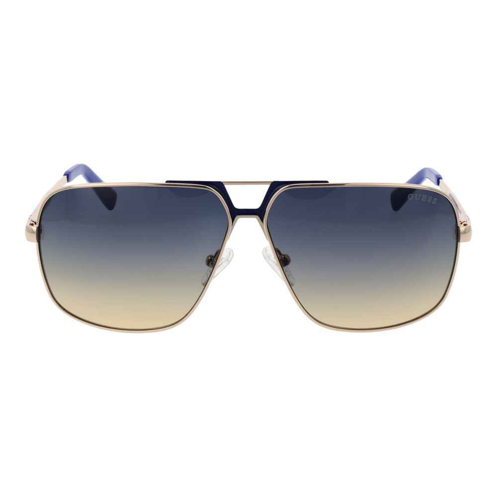 Guess Silver Men Sunglass
