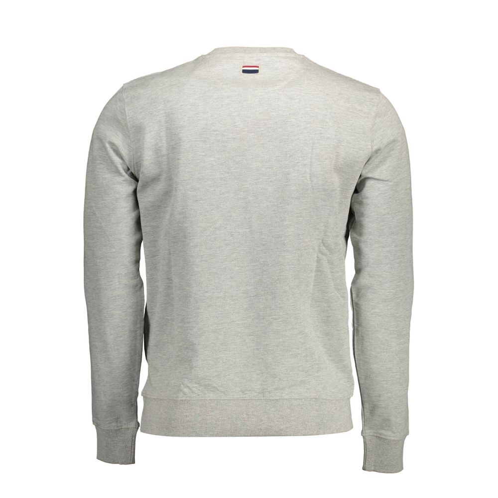 سترة قطنية رمادية من US POLO ASSN