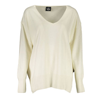 North Sails White Wool Sweater