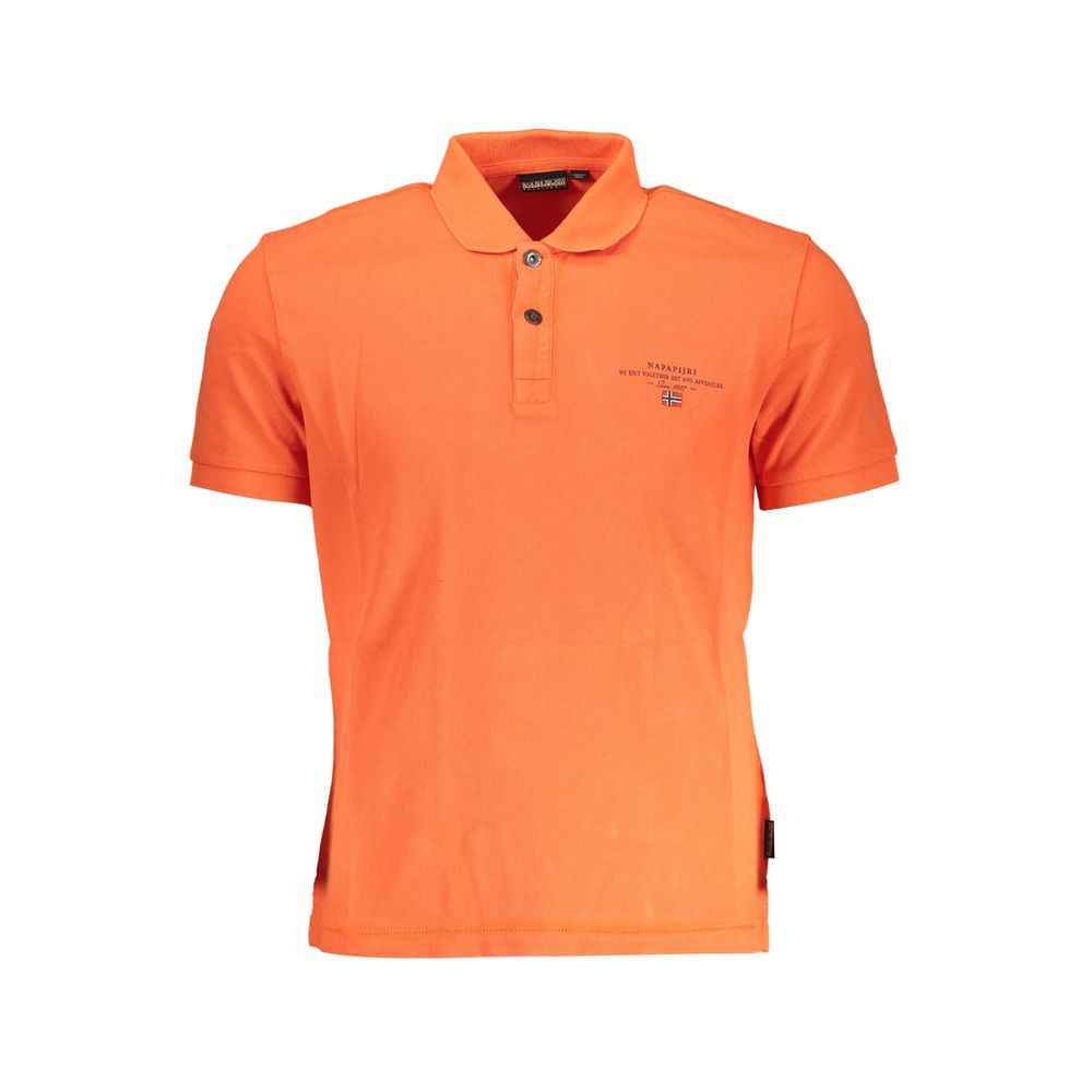 Napapijri Red Cotton Polo Shirt