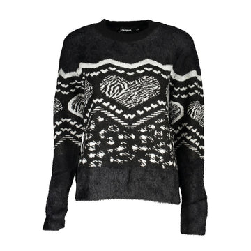 Desigual Black Polyester Sweater
