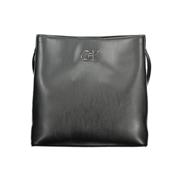 Calvin Klein Nero Polyester Women Shoulder Bag
