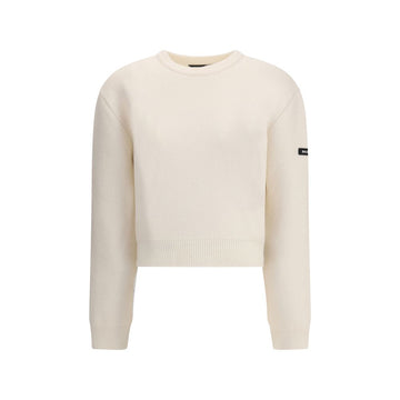 Balenciaga White Wool Sweatshirt