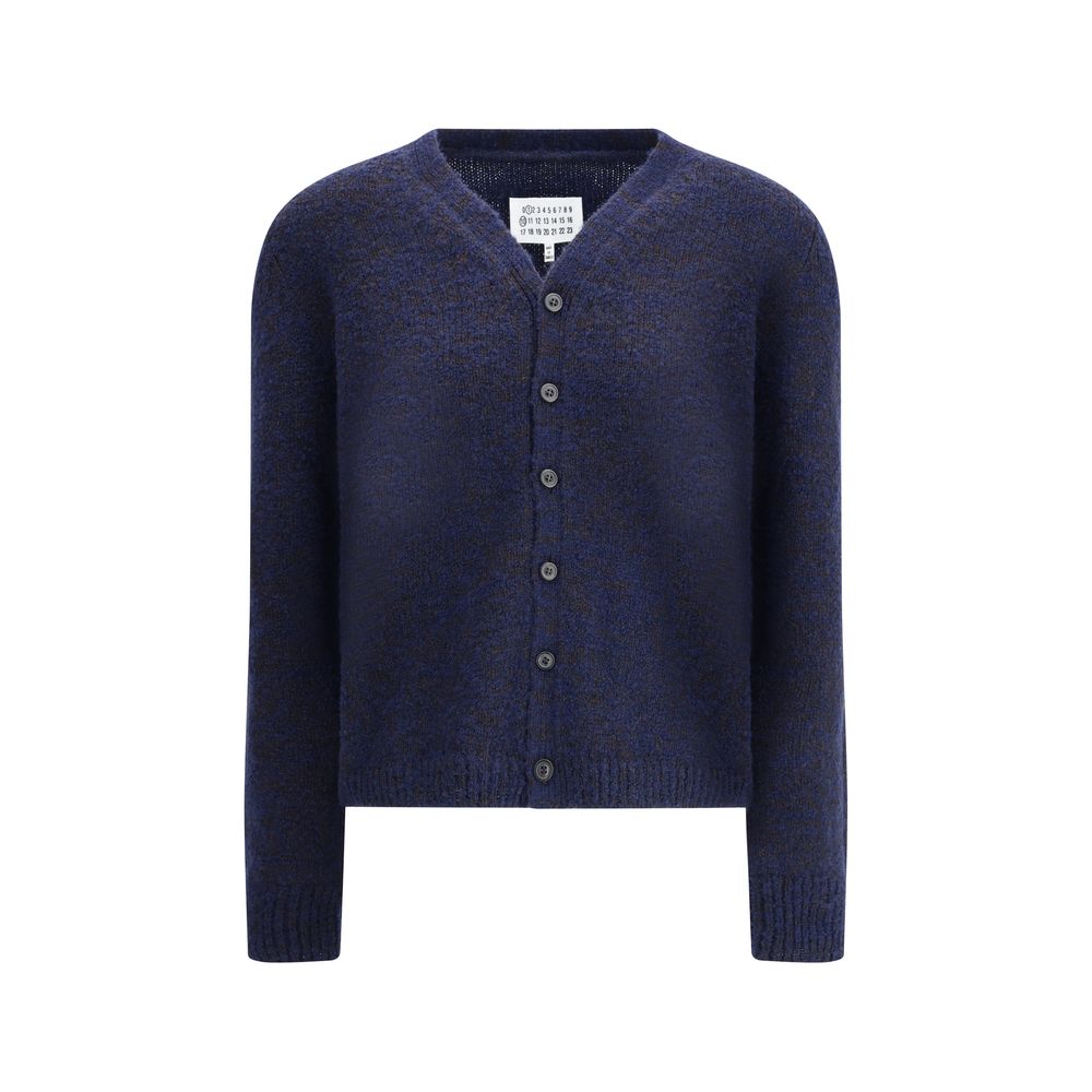 Margiela Blue Wool Cardigan