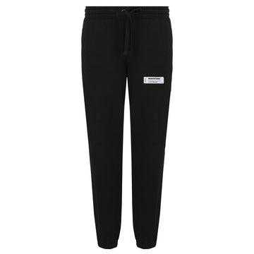 Diego Venturino Black Cotton Men Sweatpant