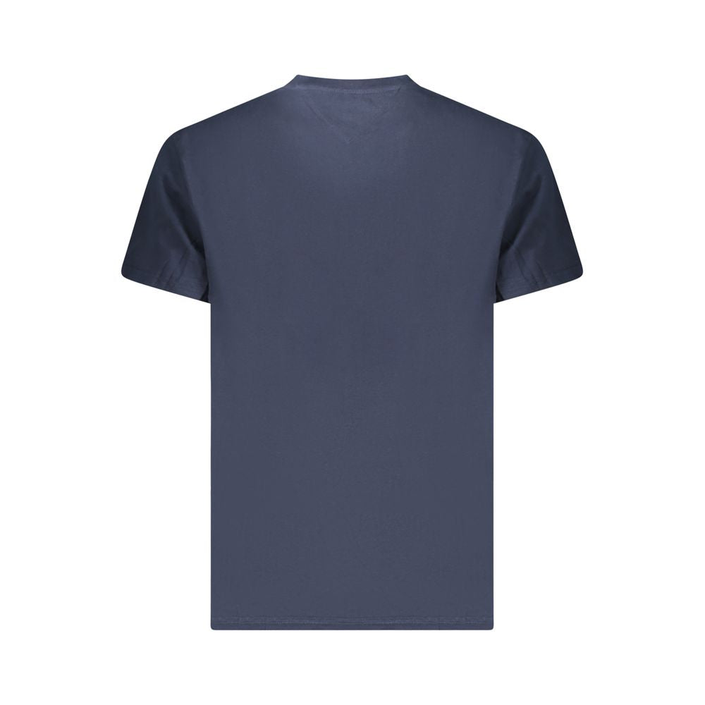 Tommy Hilfiger Blue Cotton Men T-Shirt