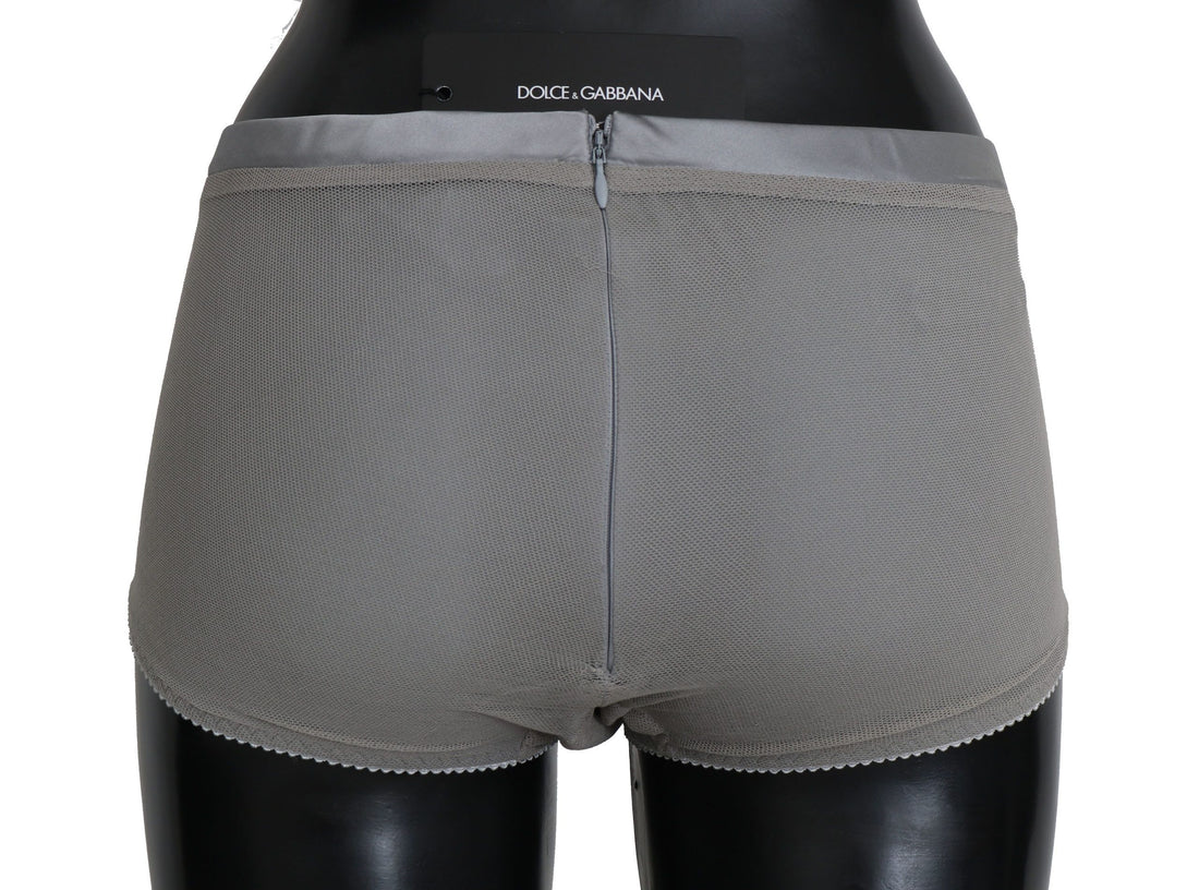 Dolce & Gabbana Underwear Silver With Net Silk Bottoms - Whispers Of Wisdom Clothing