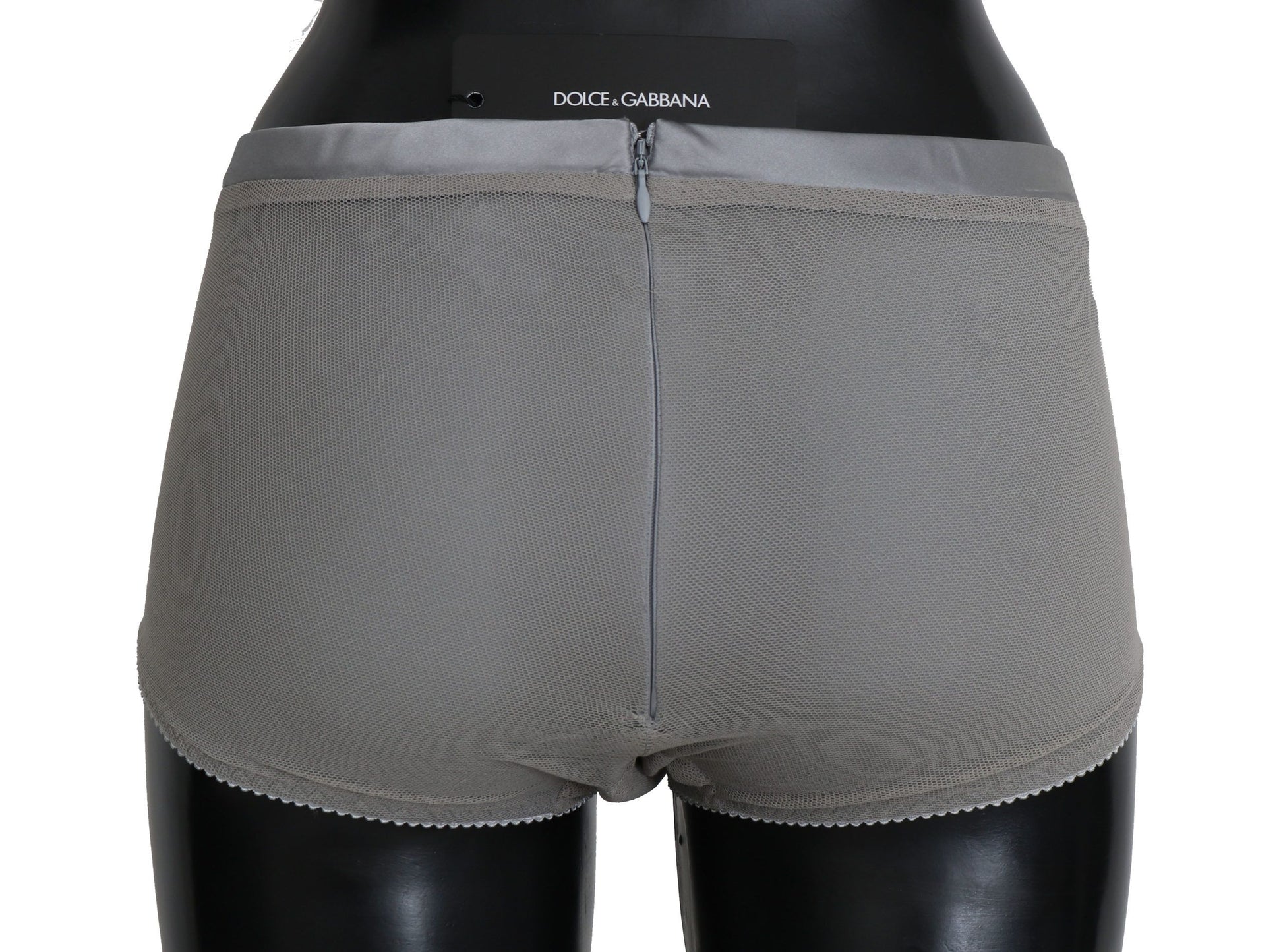 Dolce & Gabbana Underwear Silver With Net Silk Bottoms - Whispers Of Wisdom Clothing