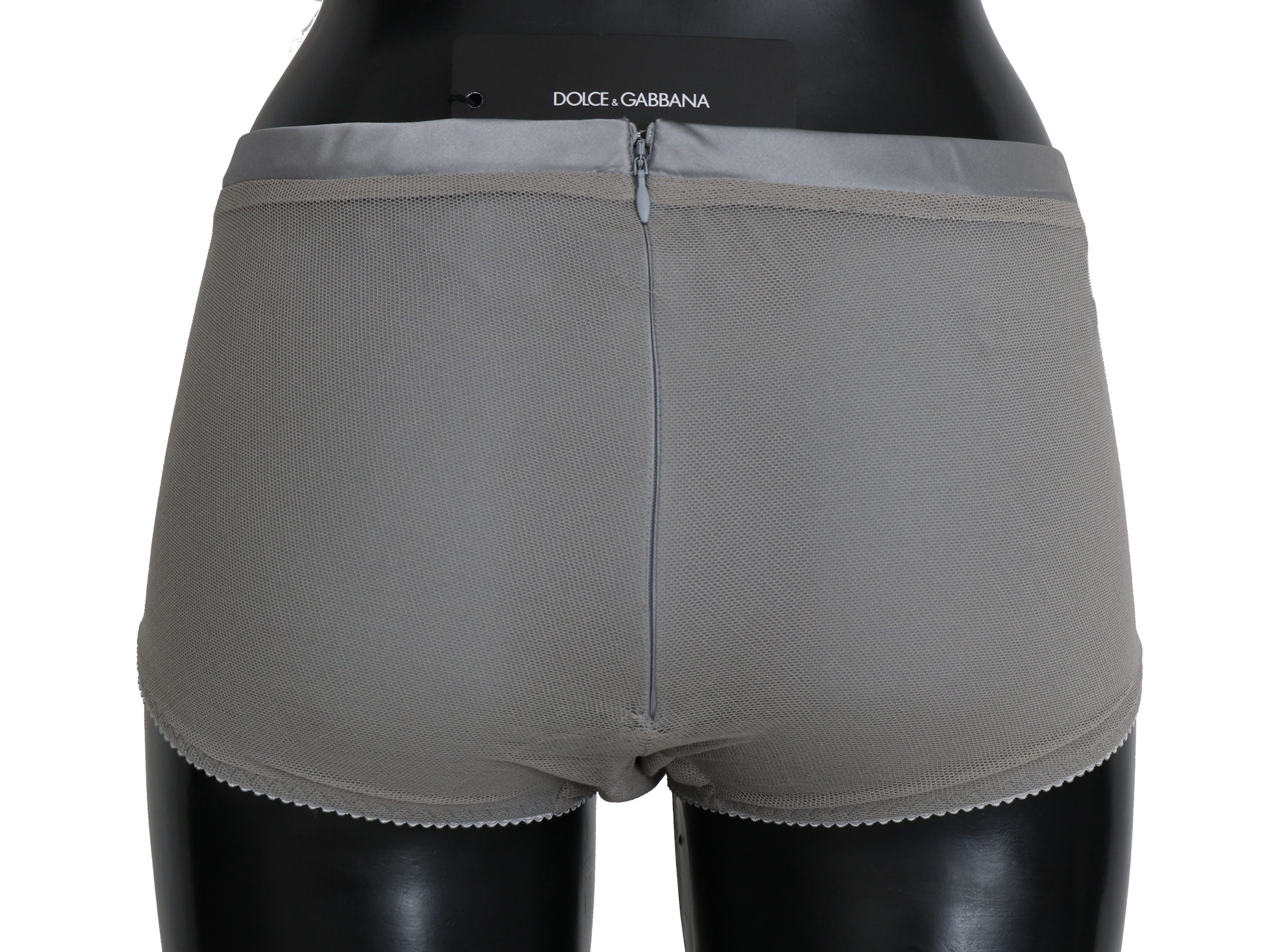 Dolce & Gabbana Underwear Silver With Net Silk Bottoms - Whispers Of Wisdom Clothing