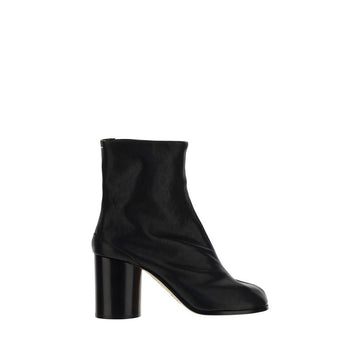 Margiela Black Lamb Ovis Aries Aries Ankle Boots