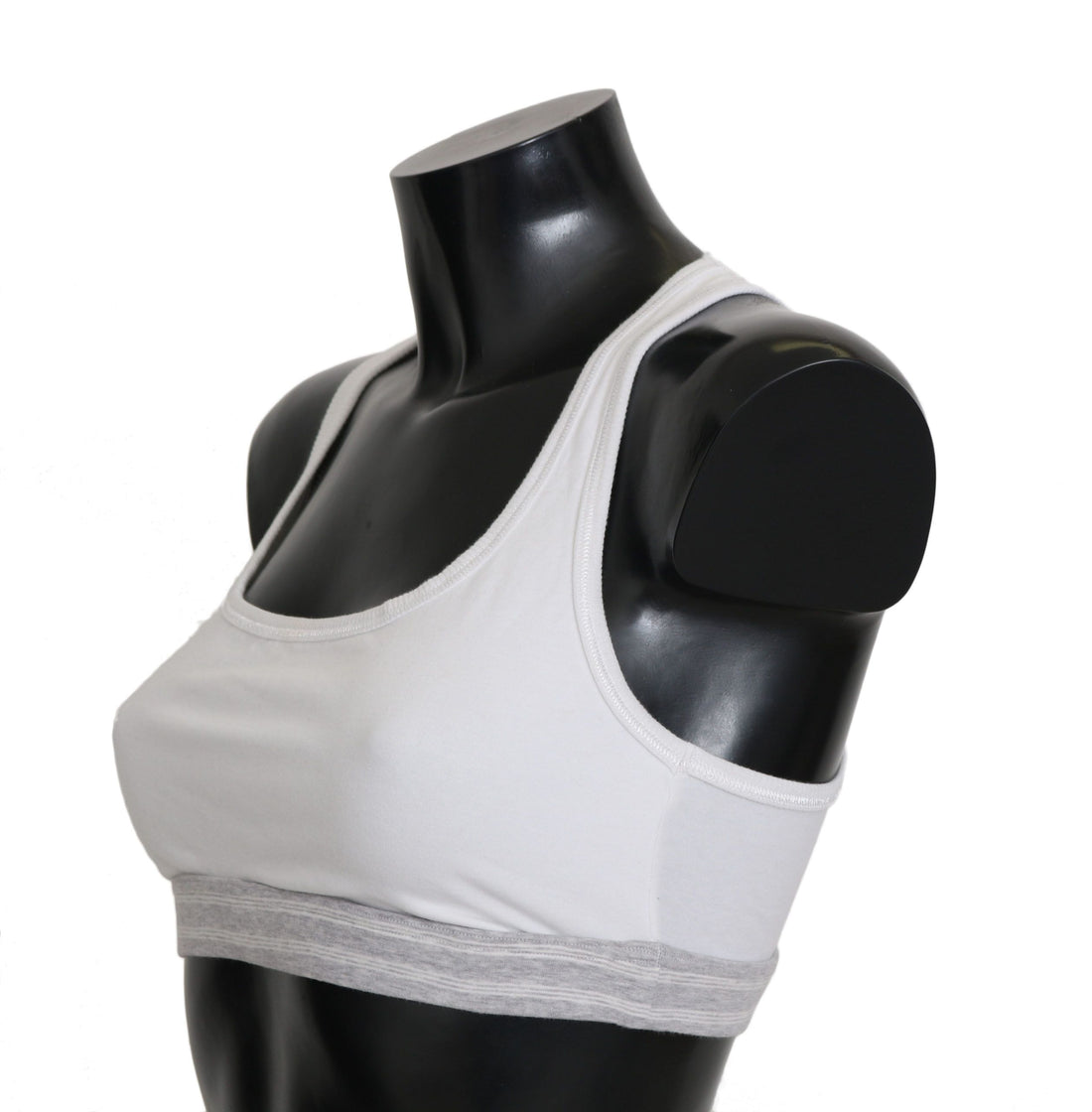 Dolce & Gabbana White Cotton Sport Stretch Bra Underwear - Whispers Of Wisdom Clothing