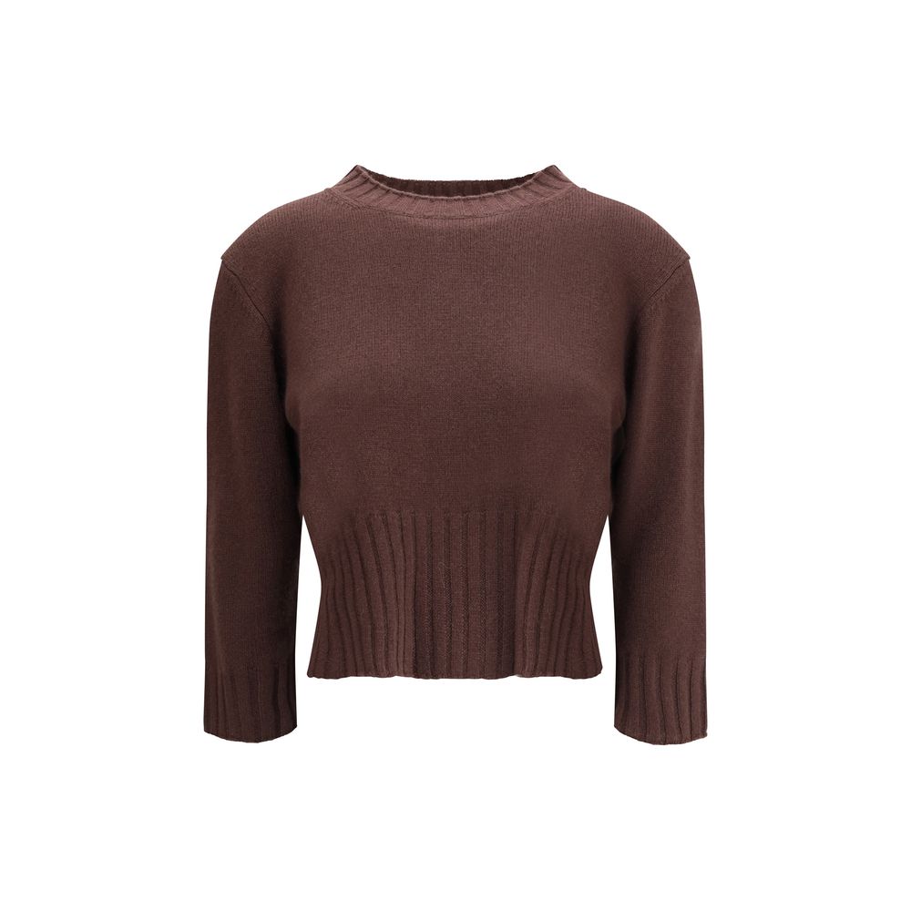 Loulou De Saison Brown Cashmere Cashmere Sweater