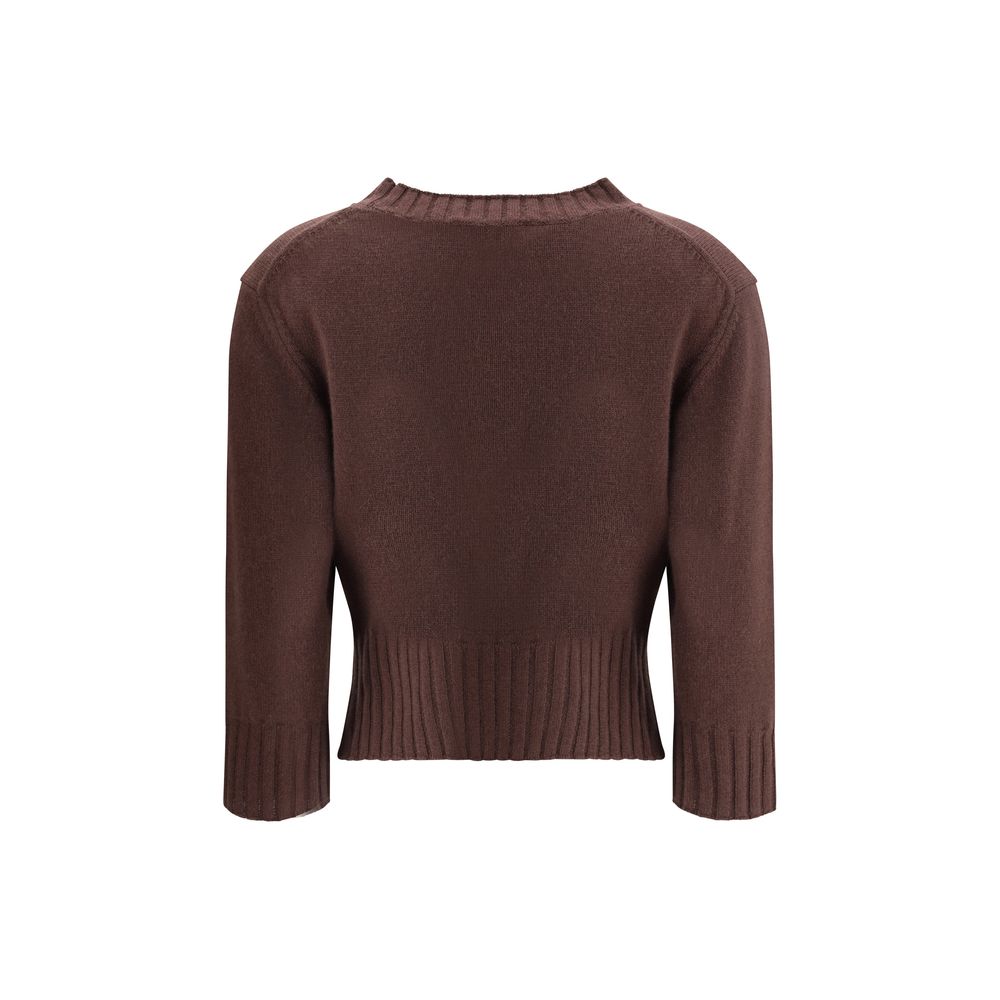 Loulou De Saison Brown Cashmere Cashmere Sweater