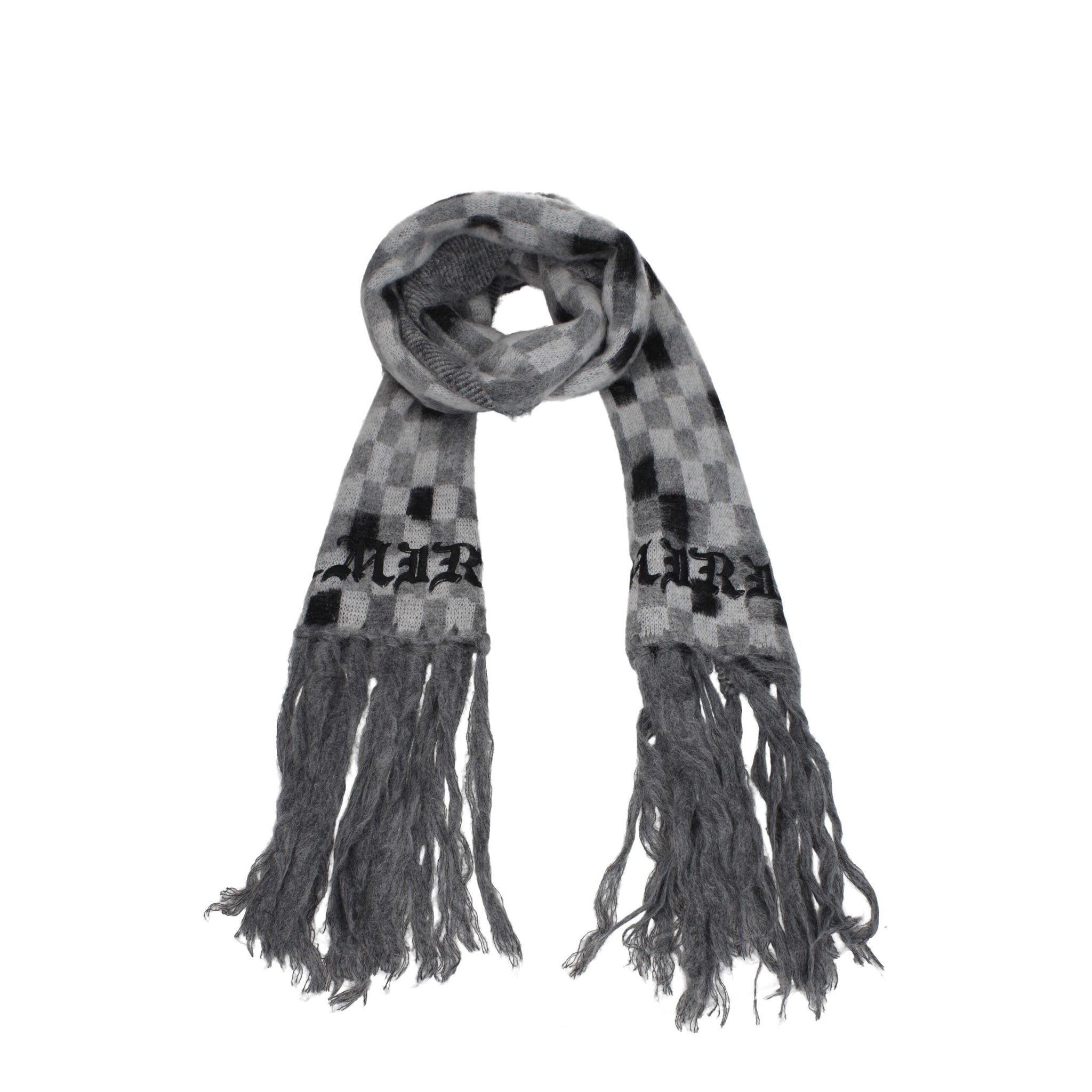 Amiri Gray Modal Scarf