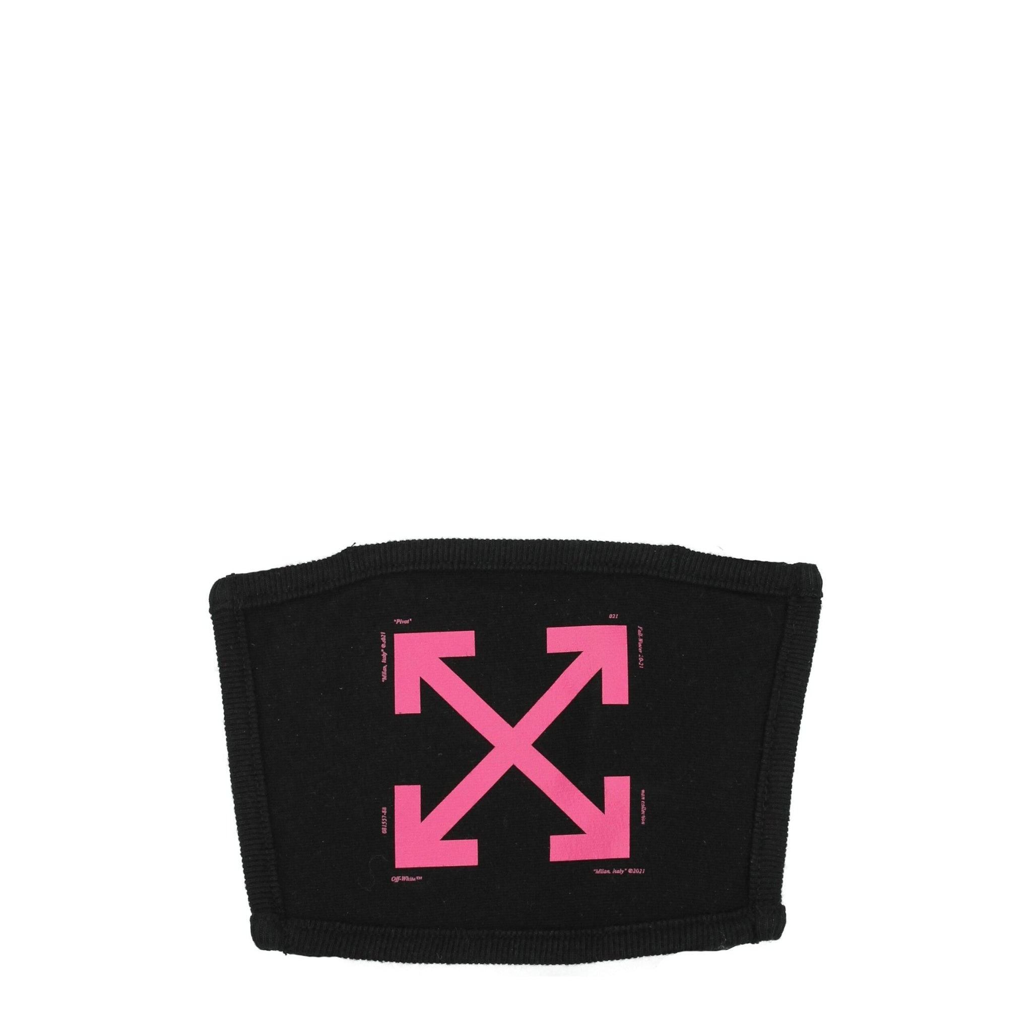 Off-White Black Cotton Facemasks