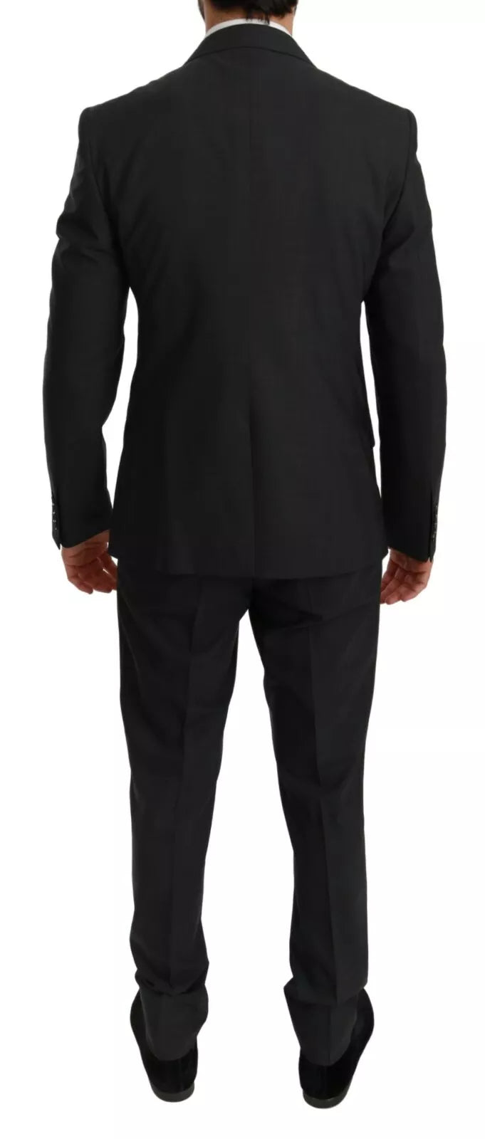 بدلة مارتيني الصوفية الرمادية من دولتشي آند غابانا بقصّة Slim Fit