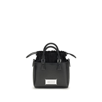 Margiela Black Calf Leather Bos Taurus Shoulder Bag