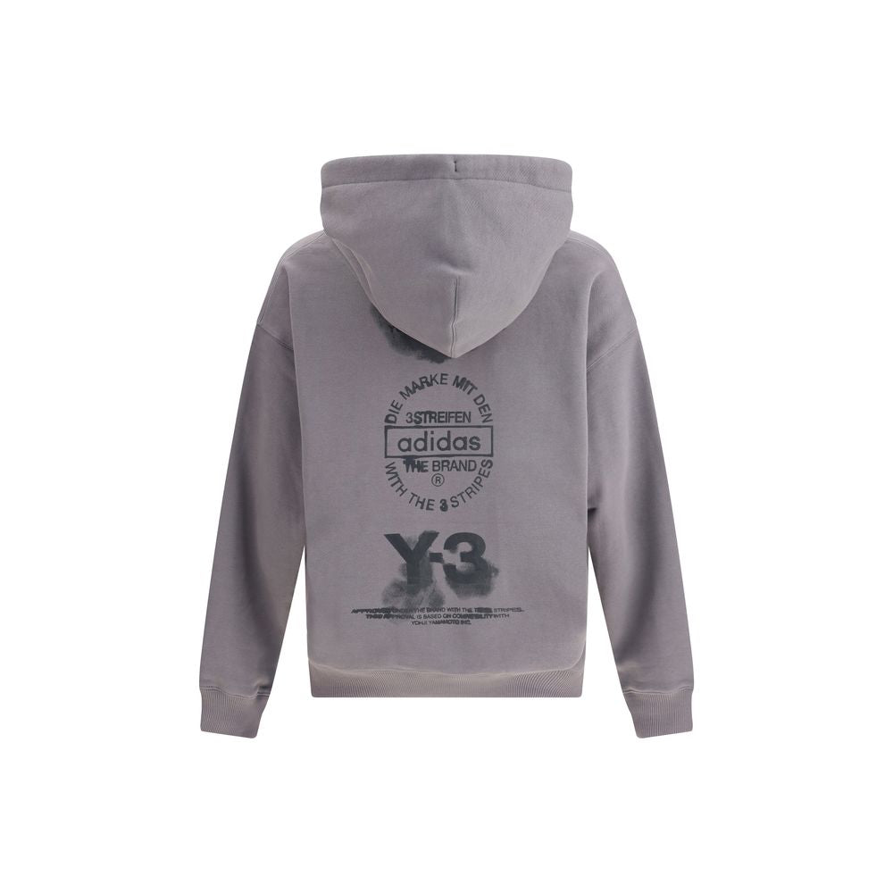 Y-3 Gray Cotton Sweatshirt