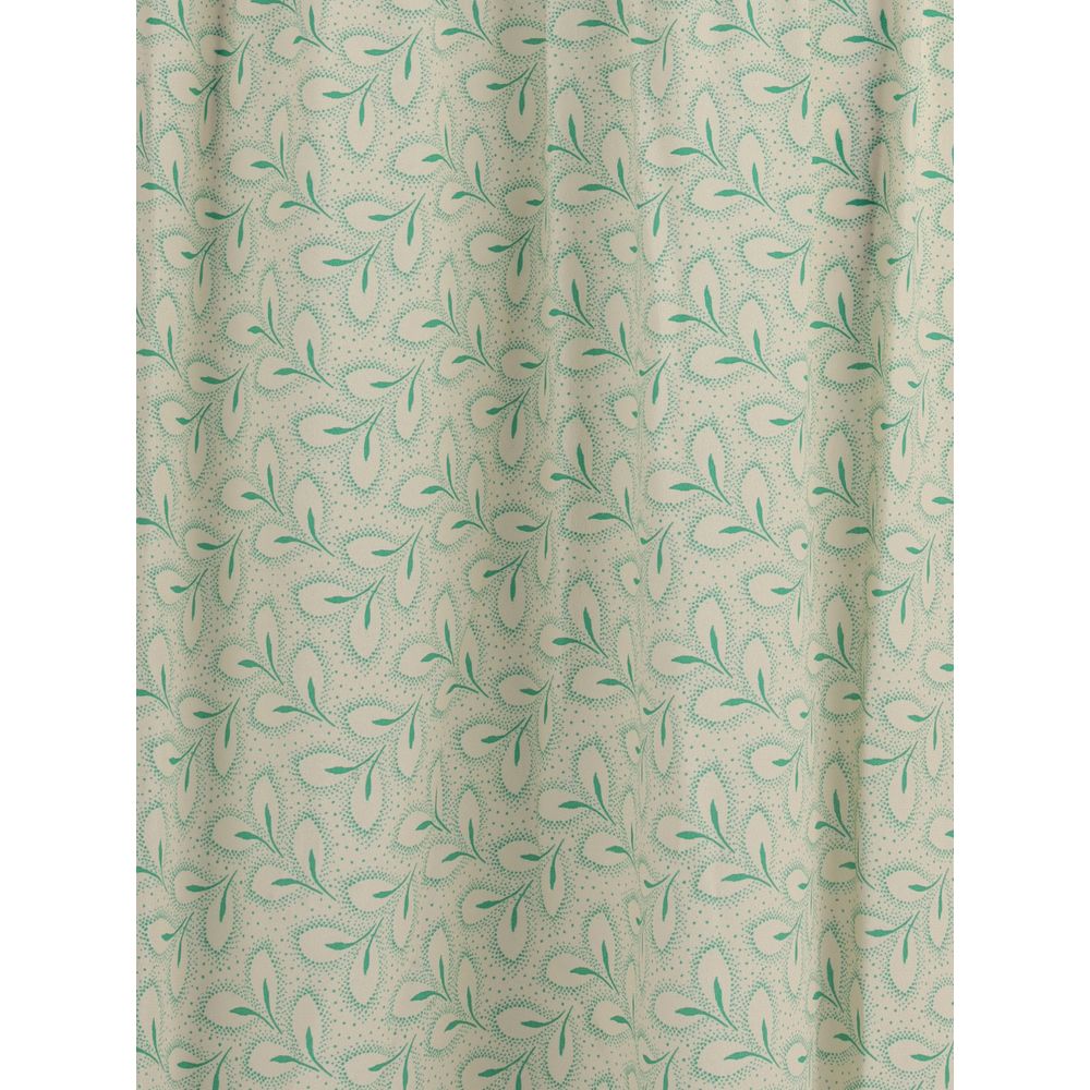 Kristina Ti Green Silk Long Dress