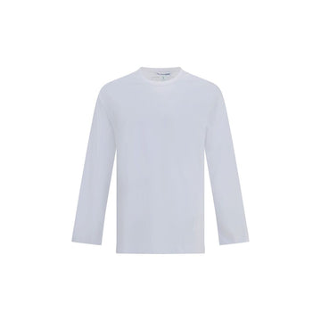 Comme Des Garçons White Cotton Long Sleeve T-Shirt