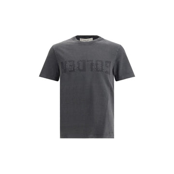Golden Goose Gray Cotton T-Shirt