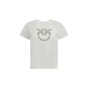 PINKO White Cotton T-Shirt