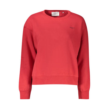 Pepe Jeans Red Organic Cotton Women Sweater