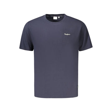 Pepe Jeans Blue Organic Cotton Men T-Shirt