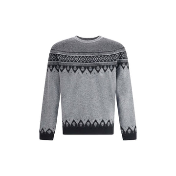 Alexander McQueen Gray Wool Sweatshirt