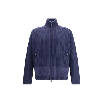Dsquared² Blue Wool Cardigan