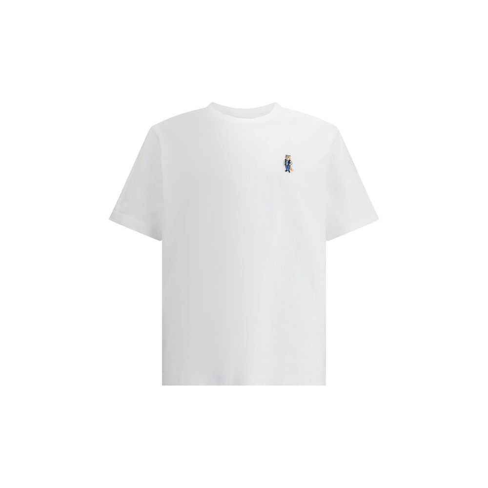 Maison Kitsuné White Cotton T-Shirt