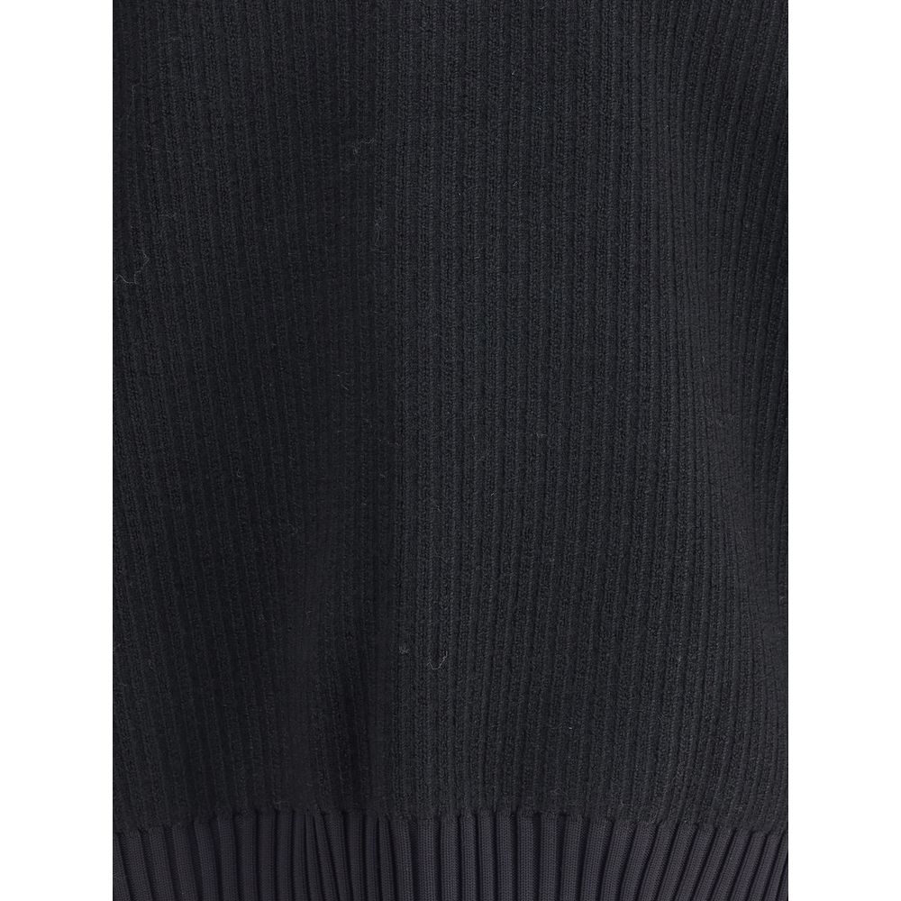 Y-3 Black Wool Sweatshirt