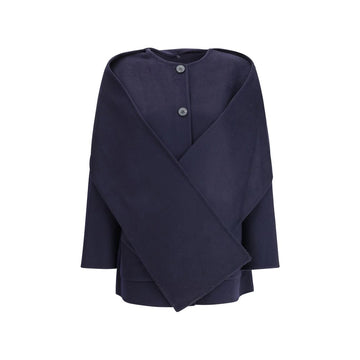 Dynamis Studio Blue Wool Coat