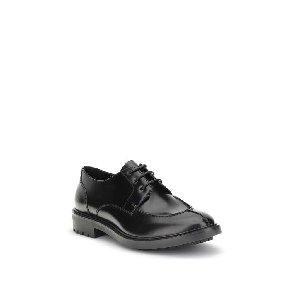 Saint Laurent Leather Lace-Ups