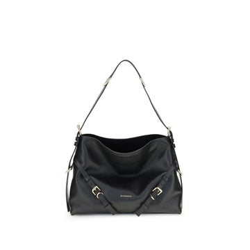 Givenchy Black Calf Leather Bos Taurus Shoulder Bag