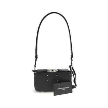 Margiela Black Calf Leather Bos Taurus Shoulder Bag