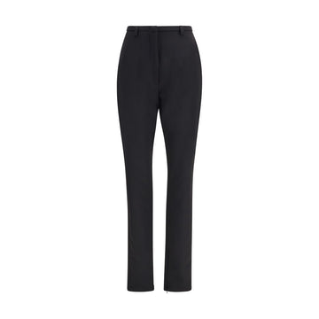 The Latest Black Polyester Skinny Pants