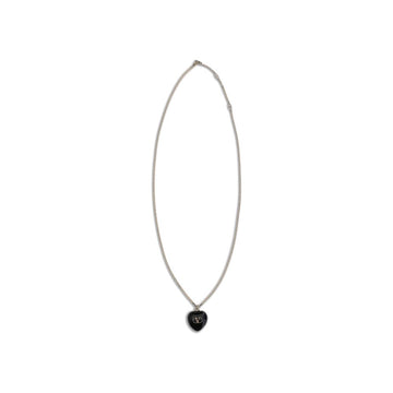 Valentino Garavani Black Brass Necklace