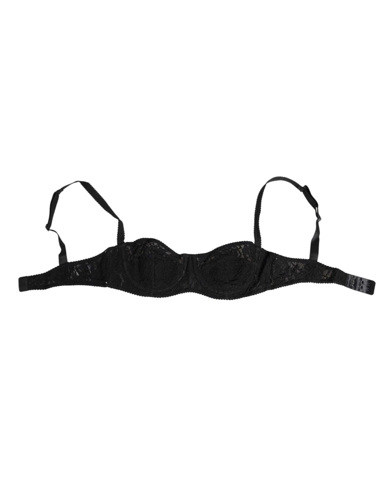 Dolce & Gabbana Black Lace Underwire Bra Lingerie Underwear