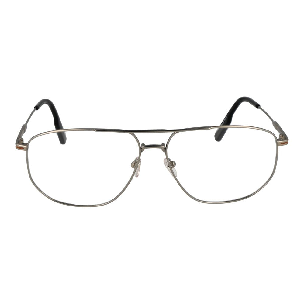 Ermenegildo Zegna Silver Titanium Glasses (Frames)