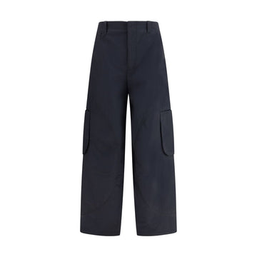 Jacquemus Black Cotton Cargo Pants